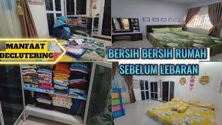 MANFAAT DECLUTURING  NYICIL BERSIH BERSIH RUMAH MENJELANG LEBARAN #cleaningmotivation  #shorts