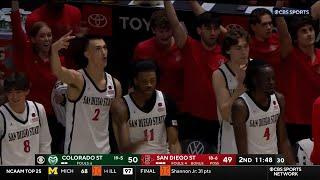 SDSU MENS HOOPS AZTECS 71 COLORADO STATE 55