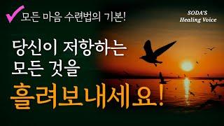 모든 마음 수련법의 기본은 『세도나 메서드』의 ‘흘려보내기’에 있다ㅣ감정 흘려보내기릴리징 가이드  Healing Voice Book ASMR