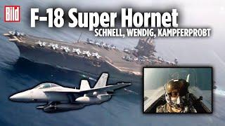 F-18 „Super Hornet“ – Das kann der ultimative „Top Gun“-Kampfjet wirklich  BILD erklärt