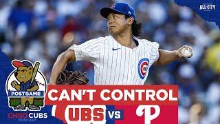 Shota Imanaga and Cubs bullpen cant control Philadelphia Phillies  CHGO Cubs POSTGAME Podcast