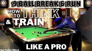 9 BALL POOL LESSONMY SKILL SET WAS PUT TO A TEST Improve fast when you TRAIN& THINK LIKE A PRO