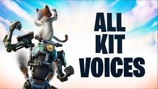 All KIT voicesVoicelines in Fortnite Chapter 2 Season 3  Fortnite Henchman Voices