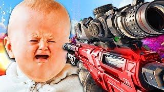 MOST ANNOYING KID EVER CRIES IN CRAZY BO3 1V1 Black Ops 3 Trolling