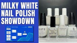 Milky White Nail Polish SHOWDOWN Where does Funny Bunny stand? 