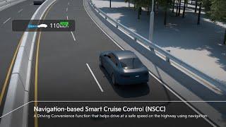 Navigation-based Smart Cruise Control NSCC  Kia