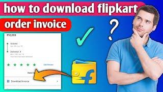 How to download flipkart order invoice  flipkart order Id ka bill kaise nikale  #flipkartbill