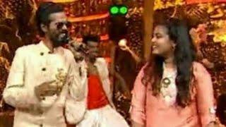 Anu &Ayyanar nenjinile nenjinile song Rocking#Super singer 8