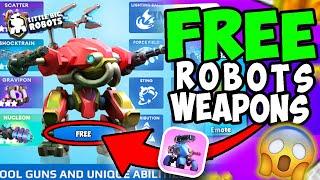 How To Get All ROBOTS In Little Big Robots FOR FREE Fast Glitch
