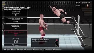 Cesaro Updated Move Set - WWE 2K19