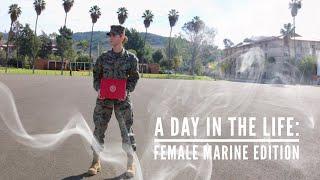 A Day in the Life Female Marine
