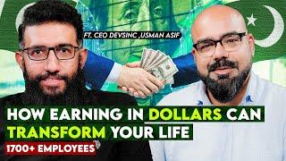 How Earning in Dollars can Transform your Life  1700+ Employee  Junaid Akram Podcast