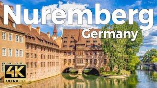 Nuremberg Nürnberg Germany Walking Tour 4k Ultra HD 60 fps - With Captions