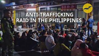 Philippines detains over 2700 people in anti-trafficking raid