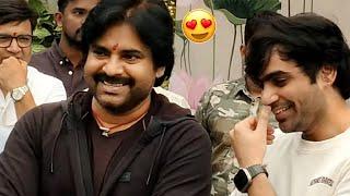 Pawan Kalyan And Sujeeth Lovely Moment At #OG Movie Grand Launch Event  Sahithi Tv