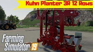 Ls19 Modvorstellung Kuhn Planter 3R 12 Rows Landwirtschafts-Simulator 19