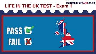  Life in the UK Test - EXAM 1 UPDATED - British Citizenship practice tests 2024 