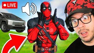 LIVE - RANDOM DUOS CYBERTRUCK QUESTS and DEADPOOL Update Fortnite