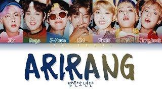 BTS 방탄소년단 - ARIRANG 아리랑 Color Coded Lyrics EngRomHan가사