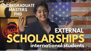 Fully Funded External Scholarships for International Students in USA  Road to Success Ep. 12