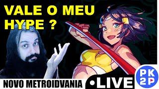 Botei Fé nesse METROIDVANIA bora testar AKATORI gameplay em PT-BR