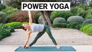 20 Min Intermediate Power Yoga Flow  Strong Full Body Stretch & Flow