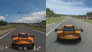 Gran Turismo 7 vs RaceRoom - Mercedes-AMG GT3 2020 on Nürburgring GP