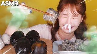 ASMRThe worst smelling Tofu + Rotten Egg Mukbang Realsound Eatingsound