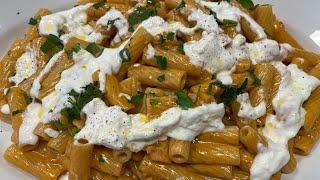 RIGATONI WITH WHISKEY by Betty and Marco - Quick and easy recipe