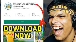  POKEMON LETS GO PIKACHU DOWNLOAD  HOW TO DOWNLOAD POKEMON LETS GO PIKACHU IN ANDROID