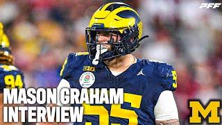 Mason Graham on why he went to Michigan & what makes him a TOP Draft Prospect  Exclusive Interview