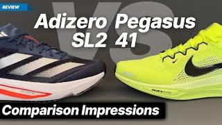 Adidas Adizero SL2 vs Nike Pegasus 41