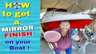 How to Wax Buff and Polish a Boat - for BOATING BEGINNERS