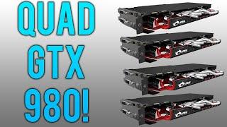 Quad SLI GTX 980 PC Build