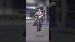 WAIT THE COWBOY BEBOP SKIN HAS A HAT??? #overwatch #overwatch2 #ow2