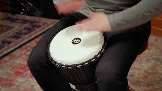 Meinl Percussion 10 Professional African Style Djembe African Queen Carving PROADJ4-M