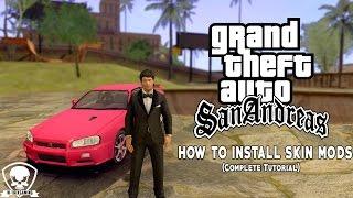 GTA San Andreas - How to Install Skin Mods Complete Tutorial