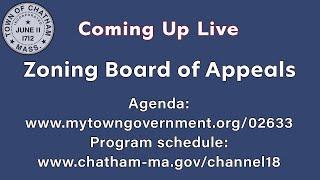 Town of Chatham  Zoning Board of Appeals  December 21 2023