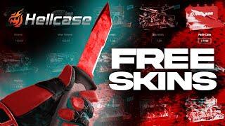 HELLCASE Promo Code 2023 free $300 Bonus Balance  Free CSGO Skins Withdraw skin instantly