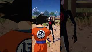 GOKU FIGHTS SPIDER-MAN