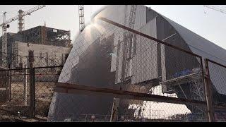 Chernobyl New Safe Confinement NSC 2015 - Арка shelter of Reactor 4