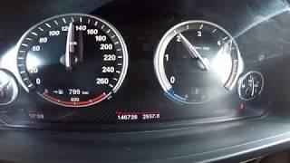 BMW 730d xDrive F01 acceleration twinturbo 258 HP 0-100 kmh 0-200kmh