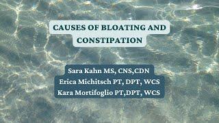 Causes of Constipation and Bloating