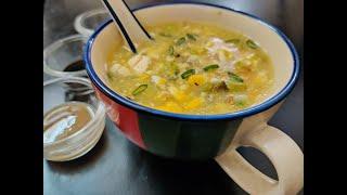 Sweet Corn Chicken Soup  Restaurant Style Soup  Healthy Soups