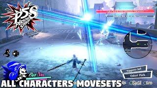 Persona 5 Strikers - All Characters Movesets