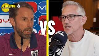 Gareth Southgate HITS BACK At Gary Linekers Comments About Englands Performances 󠁧󠁢󠁥󠁮󠁧󠁿