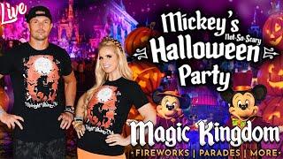 LIVE Mickeys Not So Scary Halloween Party  Fireworks & Shows  Walt Disney World Livestream