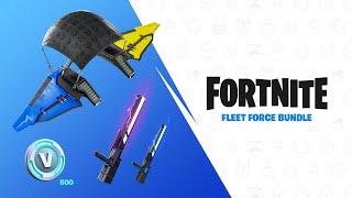 How To Get The Fortnite Fleet Force Bundle Fortnite Wildcat Pickaxes and Glider