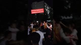 KYKda Galatasarayın Galibiyet Kutlaması #kyk #galatasaray #şampiyonlarligi