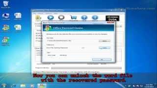 How to Unlock Encrypted Word Document